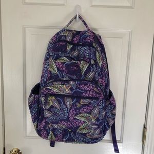 Vera Bradley Essential Backpack - Batik Leaves